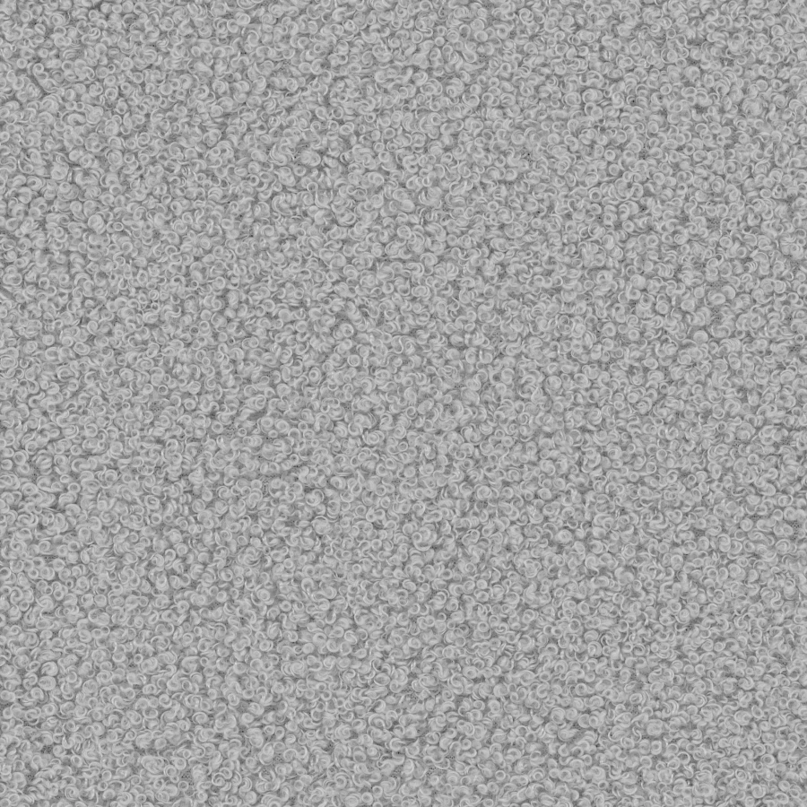 Boucle jasnoszary – materiał sofy Bona z bliska