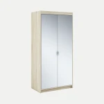 Szafa z lustrem 90 cm Essa 2D – dąb sonoma