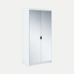 Szafa z lustrem 90 cm Essa 2D – biały mat