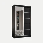 Szafa Marco 120 cm | czarny mat