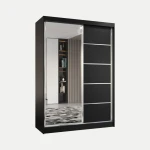 Szafa Marco 150 cm | czarny mat