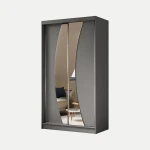 Szafa Foks 120 cm | szary mat