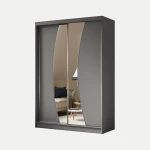 Szafa Foks 150 cm | szary mat
