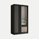 Szafa Nalia 120 cm | czarny mat